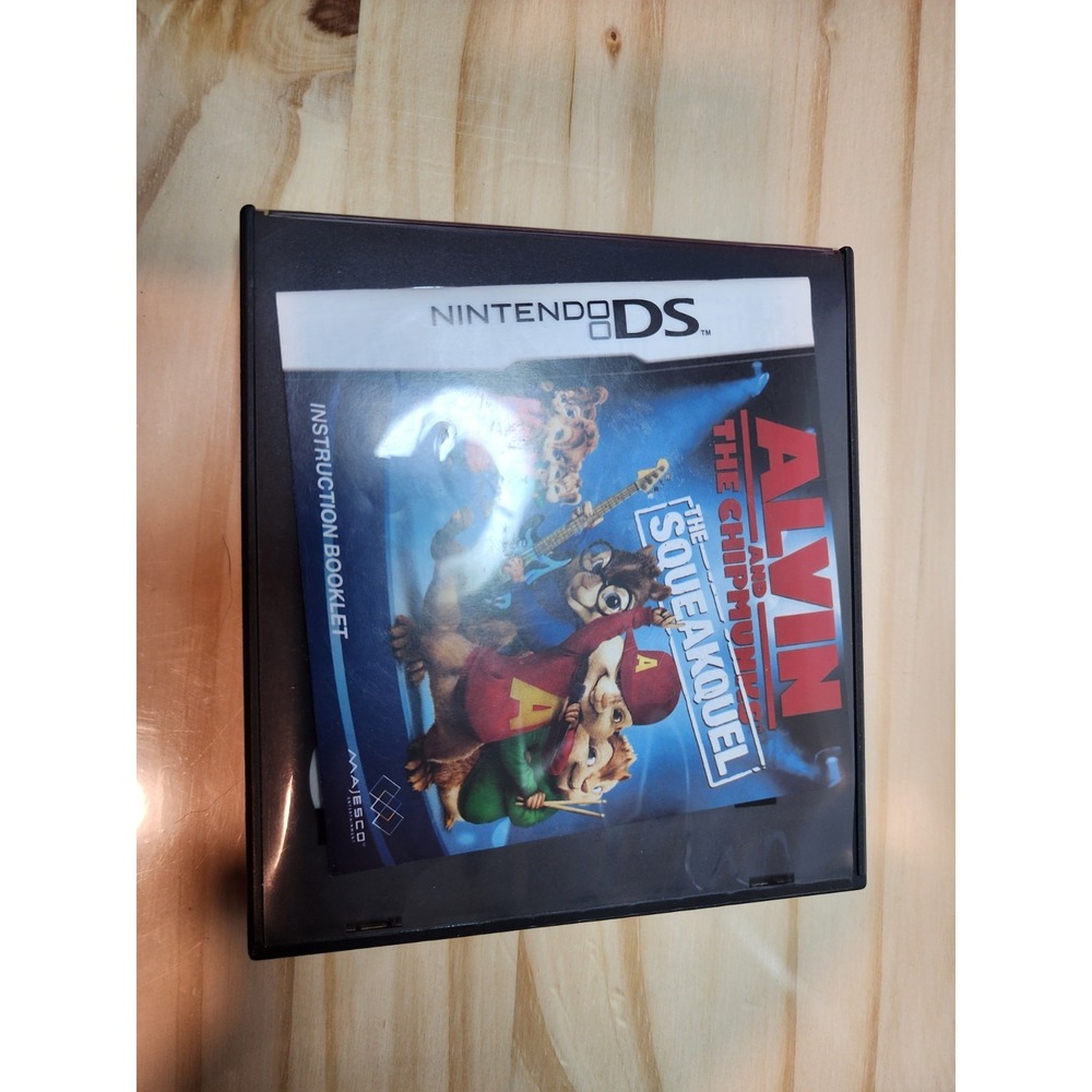 Alvin and the Chipmunks: The Squeakquel Nintendo DS 3DS Authentic Game